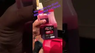 HOW TO MIX THE ECHO RED ARMOR 2 STROKE OIL