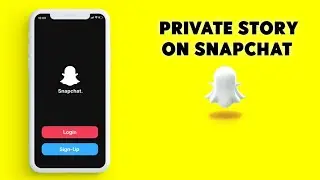 How to Create Private Snapchat Story!