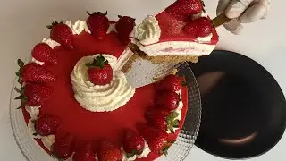 NO BAKE Strawberry Cheesecake |Classic Taste