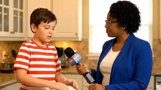 Kid  Chef Explains Pizza Magic!