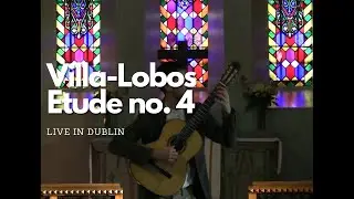 Matthew Mazanek: Heitor Villa Lobos - Etude no. 4 Live