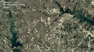 Barnett Shale, Texas - Earth Timelapse