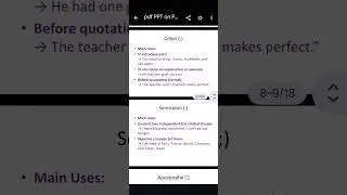 BSc III Semester Grammar : Punctuation Marks 