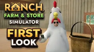 I Tried Running a Ranch Store and It Got Messy Fast | Ranch Farm & Store Simulator ~ First Look