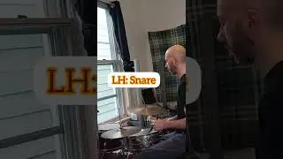 Drum Rudiments! Double Stroke Roll Lick with Brushes!