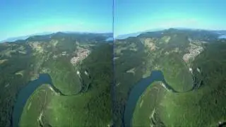 20km FPV RC plane trip with 3D HD downlink - ground recording