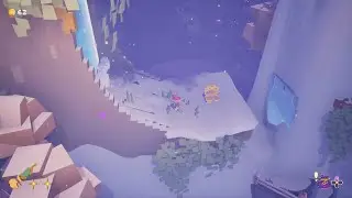 ILA: A Frosty Glide Gameplay 🧹 PS5 - Breezy platforming fun