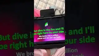 Karaoke sing along with me and btw voice reveal:)