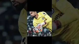 Chelsea Goalkeeper 💀🧤  #shorts #football #goalkeeper #chelsea #singer #rizz #memes #trending #foryou