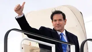 Marco Rubio &lsquo;plays the good cop&rsquo; while delivering tough message to EU allies
