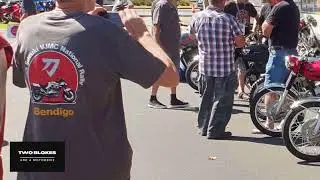 VJMC Australia, Rally Bendigo Vic - Two Blokes and a Motorbike on Tour