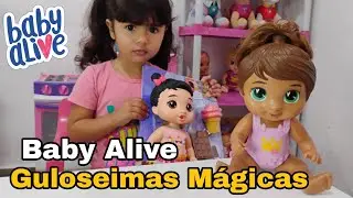Baby Alive Guloseimas M&aacute;gicas Morena | Nova Boneca da Cole&ccedil;&atilde;o