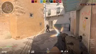 CS2 Gameplay 4K [DUST 2 MAP] Ranked (No Commentary/Immersive Ultra High Graphics)