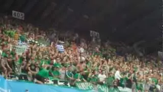 Panathinaikos Fans At The 2012 Euroleague Final Four