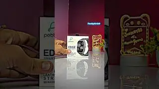 Pebble Edge Smart Watch ⌚ Techykrish #unboxing