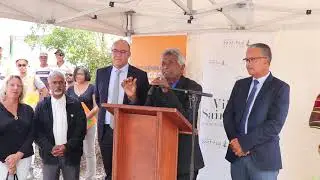 Joseph Sinimal&eacute; s'adresse aux &eacute;coliers de Bellem&egrave;ne