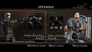 Resident Evil 5 Gold Edition [PC] - Mercenaries United - Prison DUO // (Wesker/Chris) [1158k]