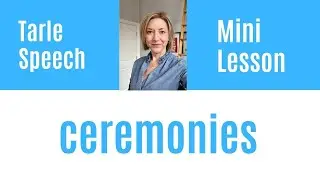 How to Pronounce CEREMONIES - #SHORTS Quick English Pronunciation Mini Lesson
