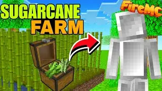 FireMC Lifesteal 😱 | Easy Sugar Cane Farm Tutorial 🔥