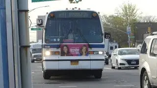 MTA NYCT Bus: 1998-1999 Nova-RTS B41 Buses #5038 #5172 & #5171 at Kings Highway (Final Service Day)