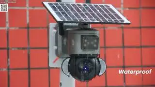 Solar PTZ Camera WIFI Dual Lens Security CCTV Review Aliexpress