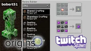 Recipe Builder and Naming Mobs after Viewers! | Minecraft Modpack