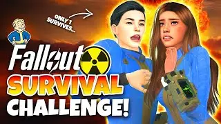 FALLOUT Sims 4 Survival Challenge! ⚠️(ENDING!)