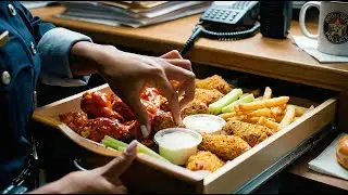 POV: You are hungry at work 🥟 | Choose one food drawer 🍔 | Satisfying & Relaxing AI FOOD ASMR |