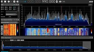 990kHz UNID English Radio Station June 03 2023 1100 UTC
