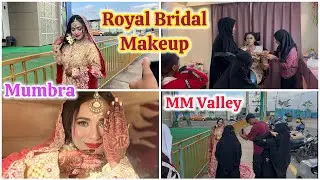 Mumbra MM Valley Par Kiye Shoot | ROYAL BRIDAL MAKEUP | Kaynat Makeover Ke Saath | Workshop Day