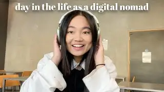 day in the life of a digital nomad | online sales rep in london