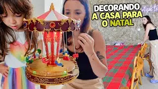DECORANDO MINHA CASA NOVA PARA O NATAL