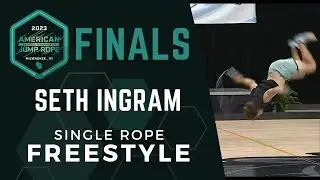 Seth Ingram - Single Rope Freestyle - AMJRNC 2023