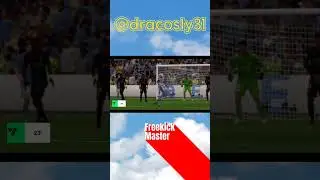 Phil Foden's Perfect Upper 90 Free Kick in FC24! ⚽🎥 #fc24goals