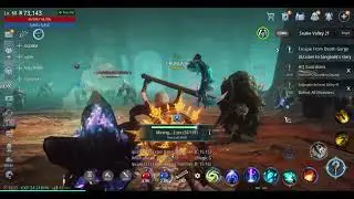 MIR4 Gameplay - SNAKEVALLEY 2 - MINING EVERYWHERE (  PC GAME RPG ) - No Commentary