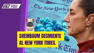 Sheinbaum, la Semar y Alejandro Svarch desmintieron el art&iacute;culo publicado por The New York Times