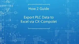 How to exchange data between SYSMAC controller and Excel, using CX-Compolet