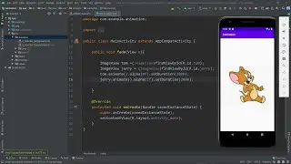 Transition Between two image In Android Studio.