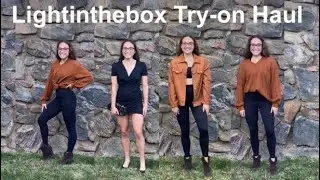 LIGHTINTHEBOX TRY-ON HAUL | unboxing + review