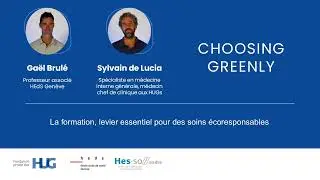 #1 La formation, levier essentiel pour des soins écoresponsables
