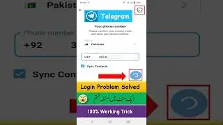 Telegram login problem|Telegram OTP/Verification code problem|Telegram Mein account banane ka tarika