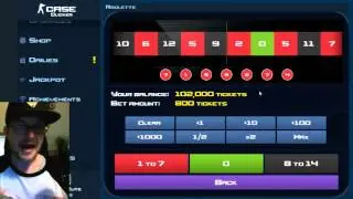 Case Clicker Roulette Mastery | Ep 3 | Like dat zero