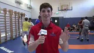 Maccabi USA Wrestling in a 