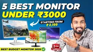🔥 Unbelievable! Top 5 Monitors Under 3000 You Need to See!