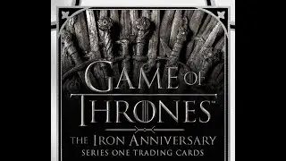 athletic~2021 Rittenhouse Game Of Thrones Iron Anniversary Series 1 Hobby Box Break