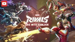 I feel so NOOB day by day |Marvel Rivals Rank push Live with Samlock | #marvelrivals #india