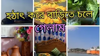 চার দেয়ালের মাঝে বন্দি ভালো লাগে না, তাই চলে গেলাম নদীর ওপারের বাড়িতে, কোলাহল মুক্ত বাতাস গ্রামে, 