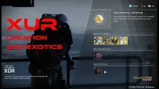 Xur location 31st May - 4th June 2019