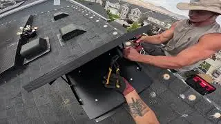 Solar Attic Fan Installation