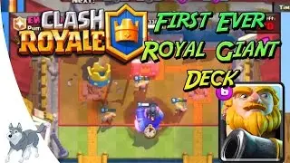 Clash Royale| First Royal Giant Deck 6-1[11]